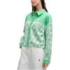 Fila Топ женский трикотажный с длинным рукавом и модным принтом логотипа Heritage, цвет мантис-зеленый F11W528502F-GN