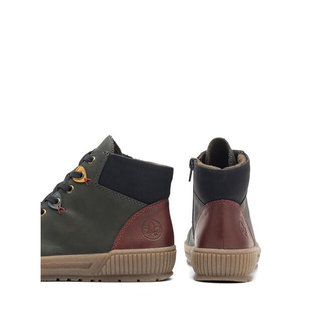 Ботильоны Rieker N0711-54 зелёные