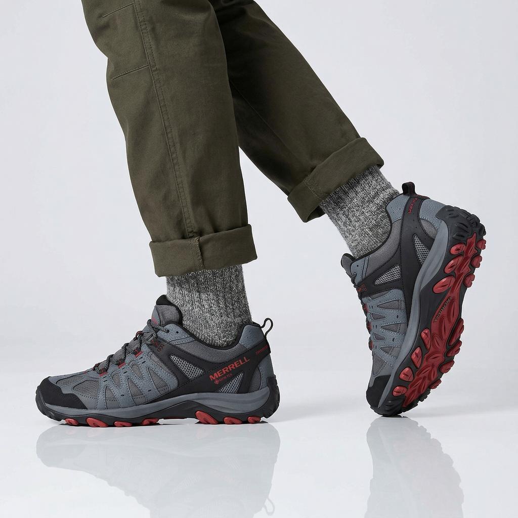 Merrell Accentor 3 Sport GTX GORE-TEX - Мужская обувь для походов и мультиспорта Серая J135493 ОРИГИНАЛ