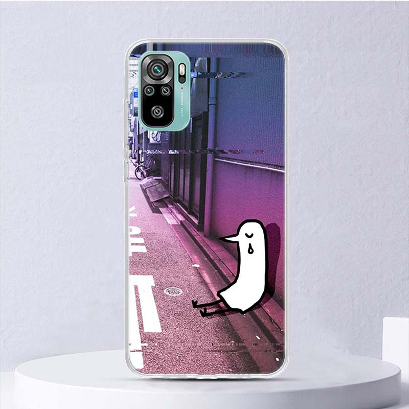 Мягкий чехол Oyasumi Punpun для Xiaomi Redmi Note 14 13 12S 11S 10S 12 Pro Plus Чехол для телефона 11 10 11E 11T Note14 Оболочка Coque Note1