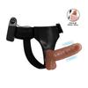 Harness with Retractable Vibrating Dildo
