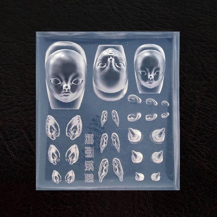 Формы для дизайна ногтей с ушками эльфа, формы для рукоделия, инструменты для ногтей «сделай сам», куклы эльфа, формы для резьбы по ногтям, силиконовый материал для украшения ногтей