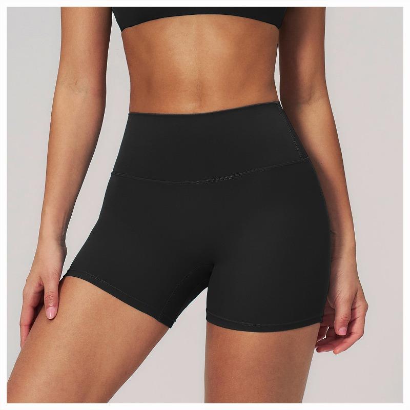 Women S High Waist Tight Yoga Shorts Quick Dry For Gym Fitness