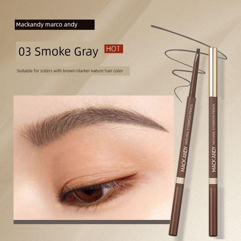 Maco Andy Long Lasting Fadeless Nature Double-Headed Eyebrow Pencil