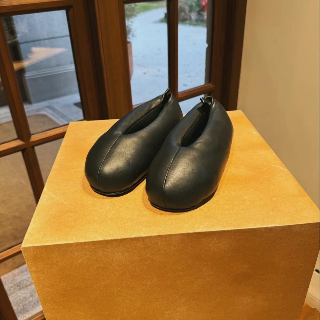 Кожаные корейские туфли-лоферы в стиле «ленивый шик», с круглым носком, женские, новая весенняя мода 2025, балетки