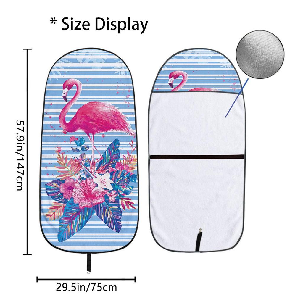 Universal Car Seat Towel Cover: All-Season Front Seat Protector for Gym and Workout