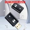 4 In 1 Bluetooth 5.1 Audio Receiver Transmitter USB Dongle RCA Wireless Adapter for Car Kit TV PC Headphone Stereo 3.5mm 3.5 AUX