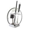 Multi-Function Lid and Spoon Rest Holder Tableware Storage Pot Lid Organizer Rack  Mobile