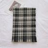 Autumn and Winter Fashion Warm Shawl Imitation Cashmere Fringed Thickened Scarf Decoration Classic Plaid Printing Long Towel