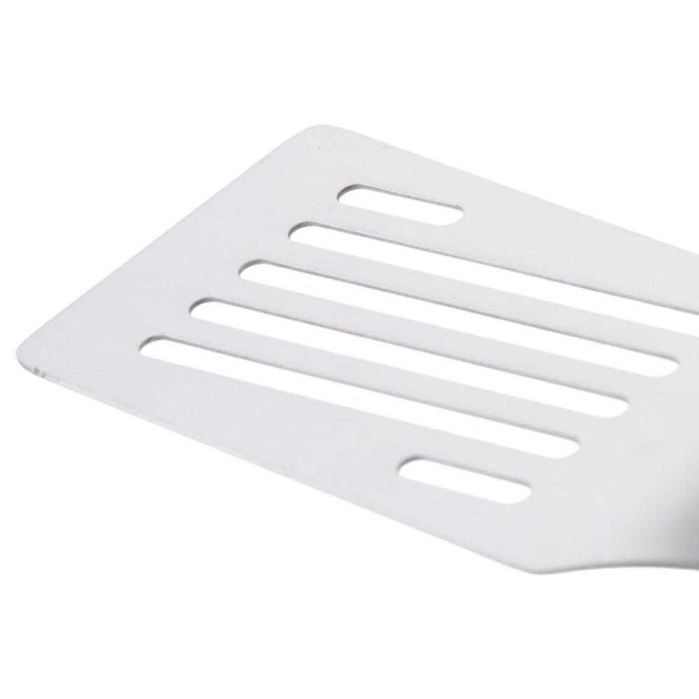 1/2pcs 8.58/9.76 Inch Short Handle Rice Spoon Stainless Steel Steak Spatula Restaurant