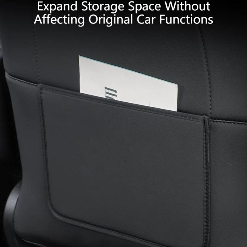For Tesla Model 3 Highland/Model Y Juniper/Model Y/Model 3 -2026 Rear Seat Back Anti-Kick Pad Protective Cover Mod Car Parts