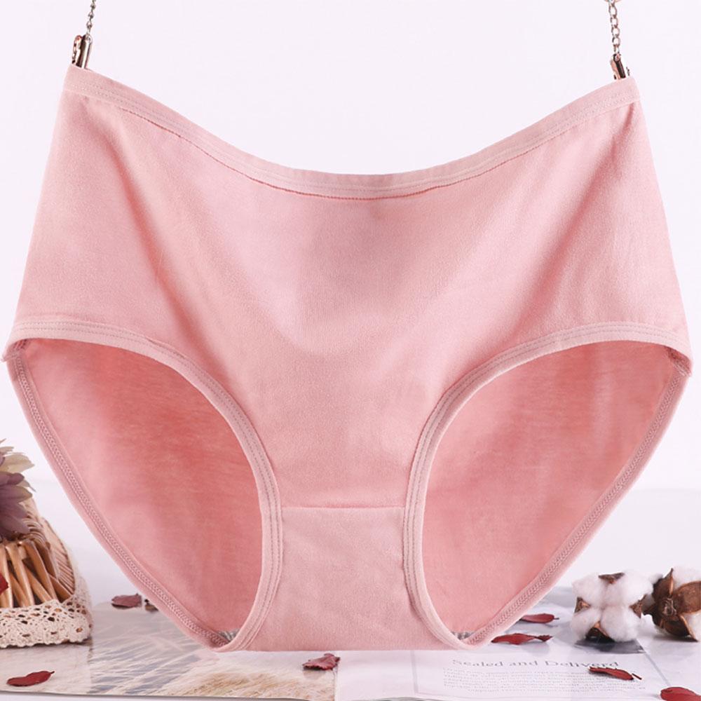 Женское нижнее белье больших размеров, трусы с высокой талией, хлопковые женские трусы XL XXL 3XL 4XL 5XL