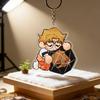 Project Hail Mary Rocky Keychain Shaker Acrylic Keyring Sci Fi Book Merch Fan Gift