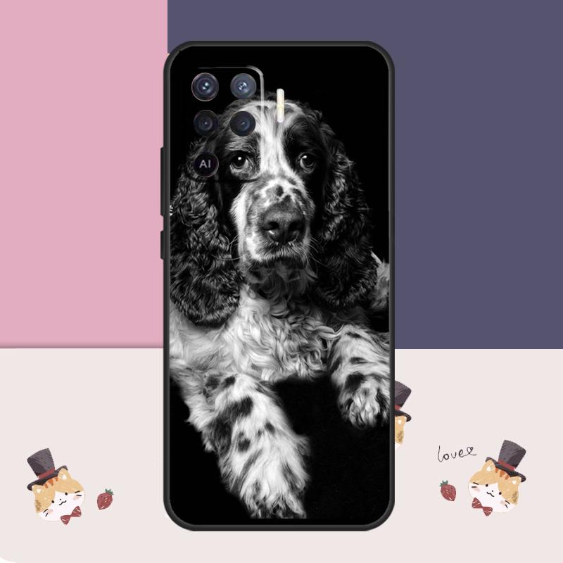 Чехол для собаки кокер-спаниель для Oppo A94 A74 A54 A18 A38 A58 A78 A98 A80 A60 A40 A96 A76 A16 A15 A17 A57 A77 A5 Pro