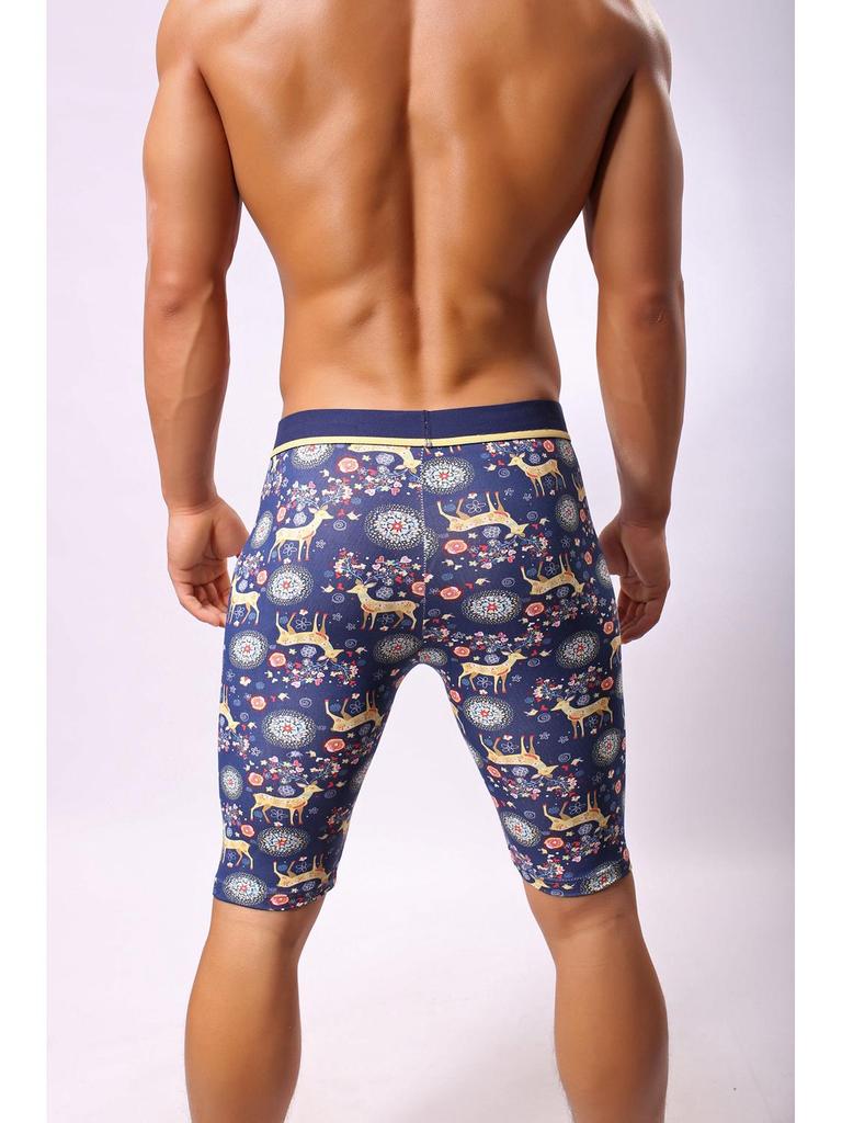 Распроданный: Рождественский олень Красочные мужские боксеры