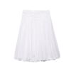 Fashion Style 2024 Summer New Arrival Women's Clothing Stylish All-Match Stitching Balloon Style Skirt 5520016
