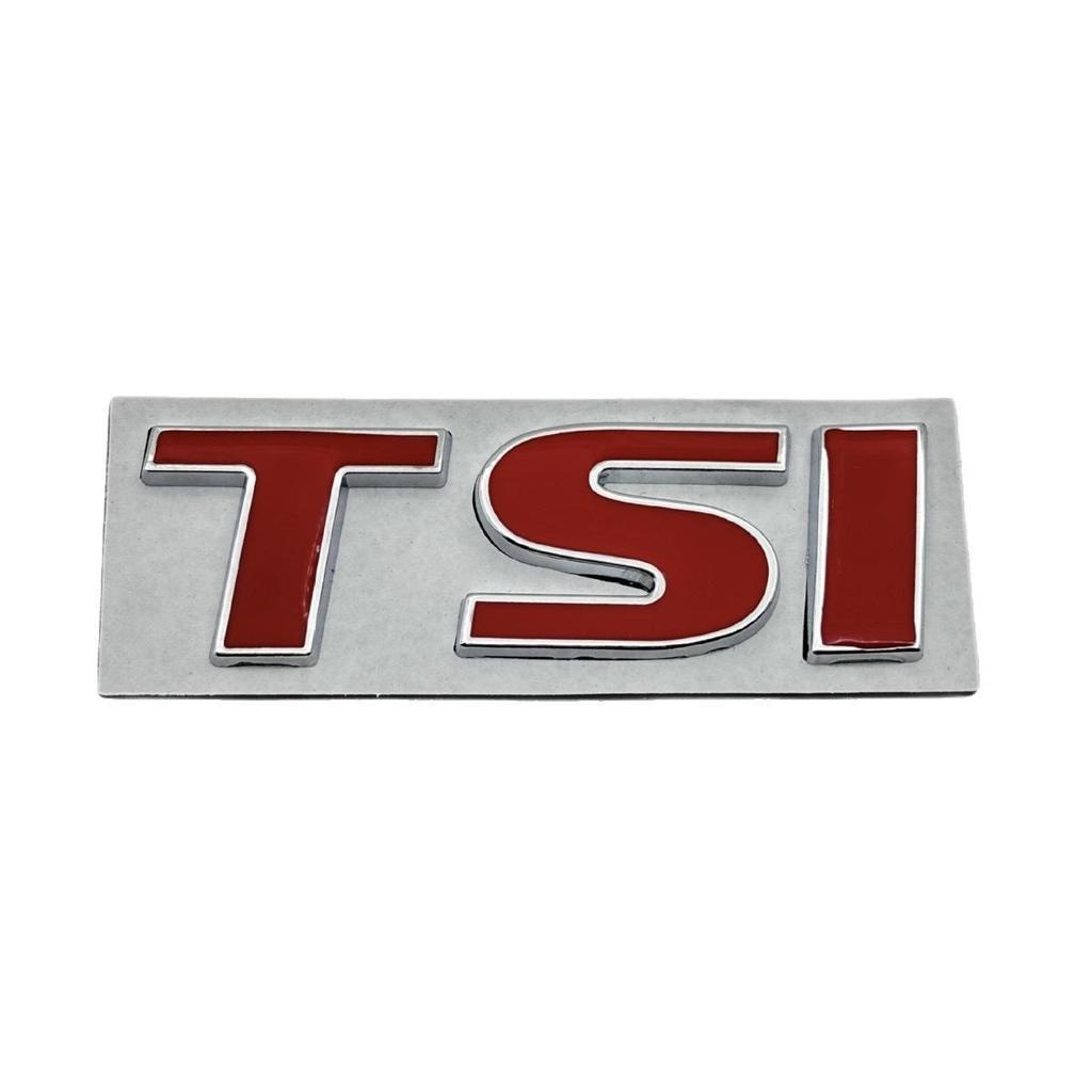 Volkswagen Jetta/Sagitar/Bora/Lavida/Magotan Large TSI Metal Car Emblem Sticker