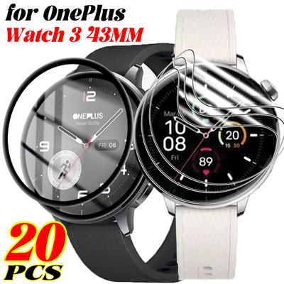 Для OnePlus Watch 3 43MM Гидрогелевая пленка Композитная пленка Защитные пленки для экрана HD Антицарапина Защитная пленка для OnePlus Watch 3 43MM