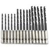 15pcs HSS 1/4inch Straight Shank TwistDrill Bits Set 3/4/5mm High Speed Steel TwistDrill Bits