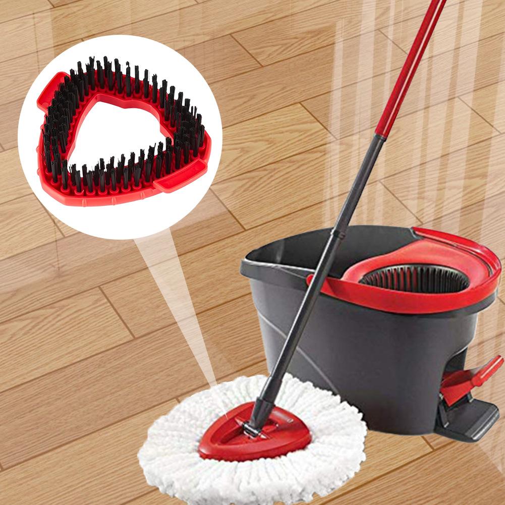 Насадка для щетки Spin Mop Scrub Brush Head, щетка для мытья пола, треугольная, жесткая щетина, щетка для чистки O Cedar 1 Tank System