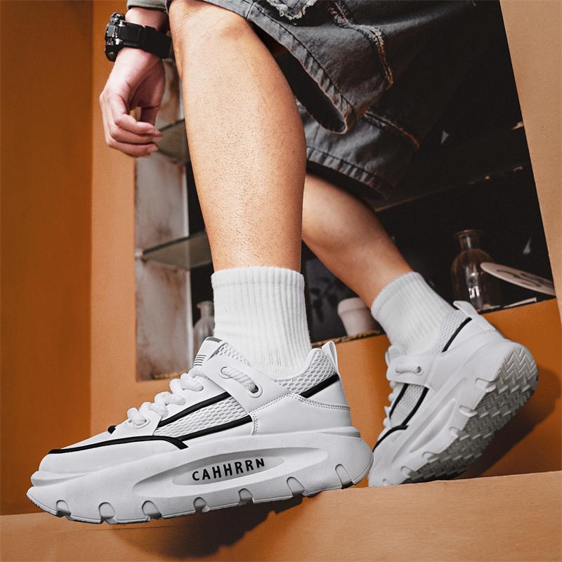 Модные мужские кроссовки CYYTL Повседневная обувь Уличные теннисные Дышащие Походные Модные Спортивные Летние Беговые Роскошные Дизайнерские Лоферы на платформе