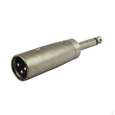 3-контактный штекер XLR на 1/4 "6,35 мм аудиокабель микрофон DJ PA адаптер