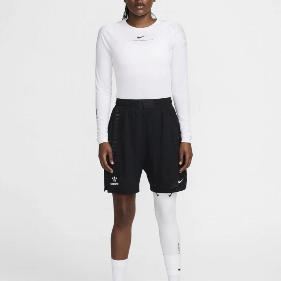 Nike X NOCTA L/S Base Layer Top (Asia Sizing) White/Black Men Streetwear DN0001-100
