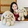 Soft Big Ear Rabbit Plush Toy Interactive Stuffed Animals Rabbit Toy Home Decor