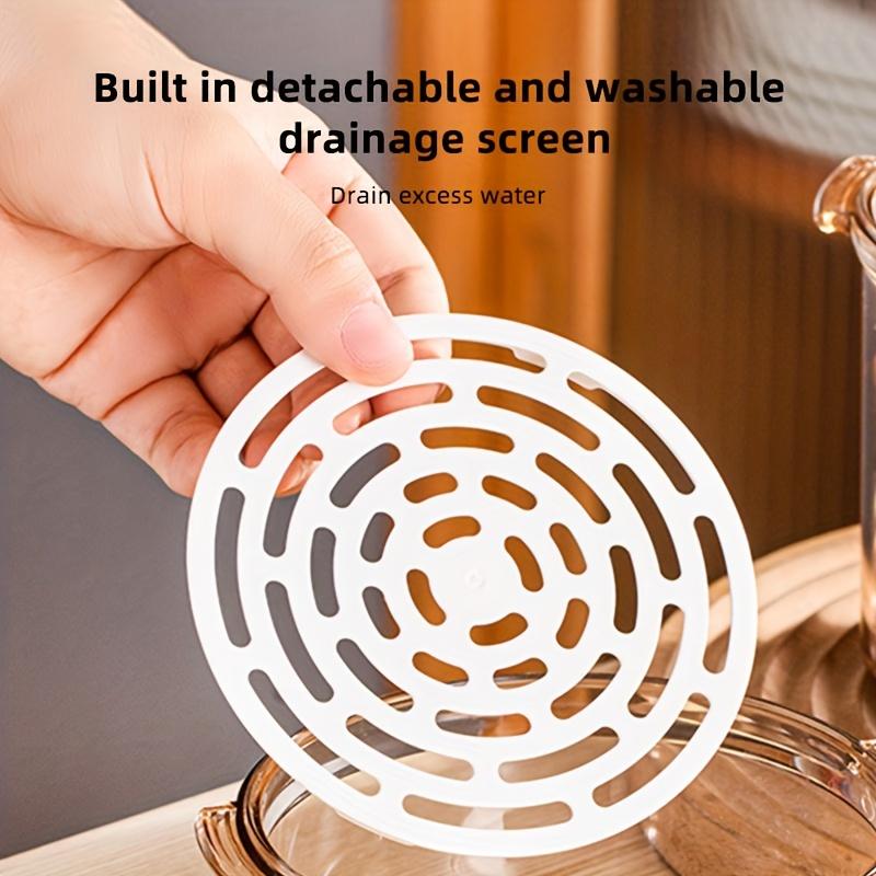 Вакуумный контейнер для хранения продуктов питания - пластик, пищевой, для хранения на кухне и в холодильнике, антиокислительный и сохранность в течение определенного времени