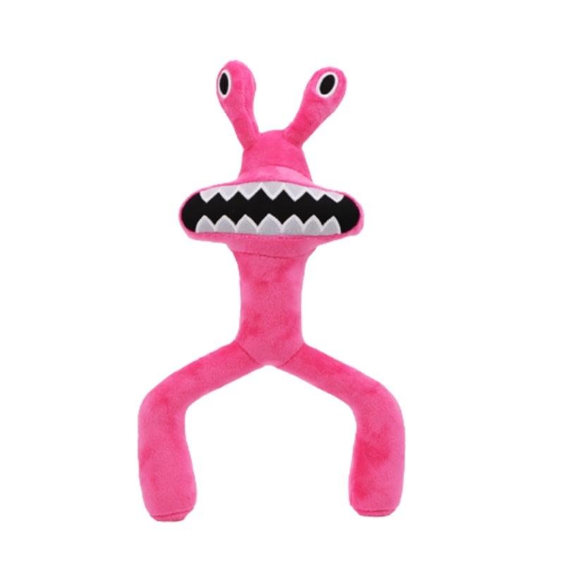 Roblox Rainbow Friends Plush Toy Pink Frog Stuffed Doll Kids Baby Birthday Gifts