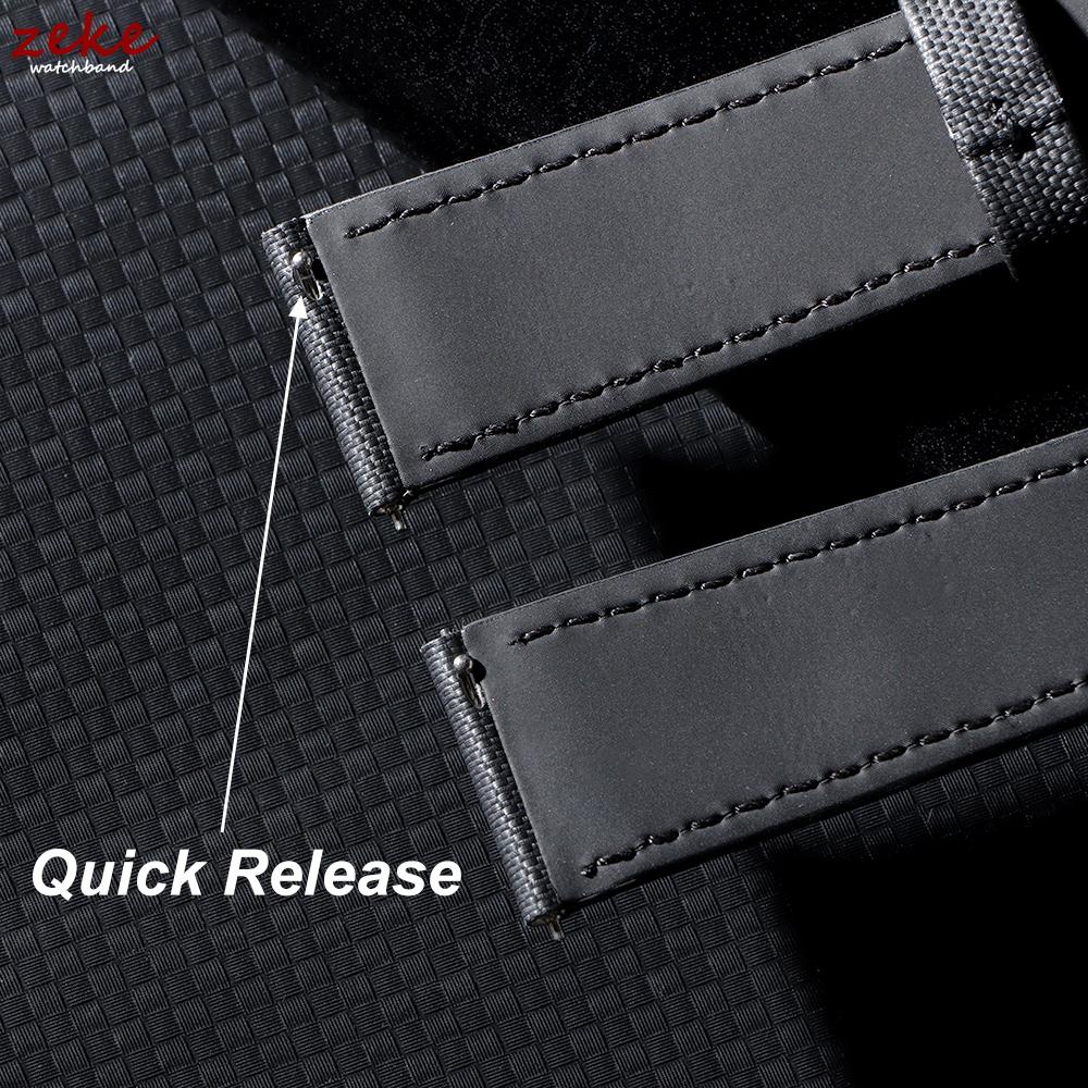 18/20/22mm Sailcloth Straps for Omega for Blancpain for Seiko Diver Watches Men Women Nylon Quick Release Waterproof Watch Bands