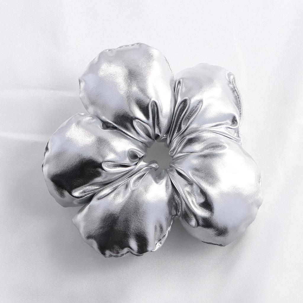 Корейские креативные преувеличенные цветочные резинки для волос головной убор для женщин и девочек модный дизайн эластичные резинки для волос милые аксессуары для волос