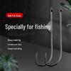 Pampano Anti-bite Long Shank Sea Fishing Hook with Offset Eye