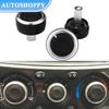 3Pcs/set Aluminum Alloy Car Air Conditioning AC Knob Heater Switch Button Knobs for Mitsubishi Triton 2006 - 2014 Accessories