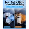 Eary Universal Car Air Vent Cup Holder Removable Hook Foldable Storage Stable For Cups Within 3.15Inch Car Interior Drinks Mount
