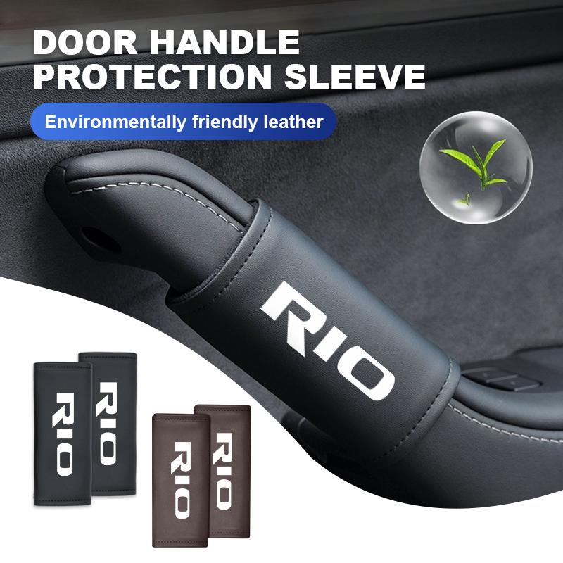Car Door Handle Anti Scratch Scratches Shakes Protective Cover For KIA Rio K5 K2 Proceed Venga Sedona Stonic Picanto Sorento