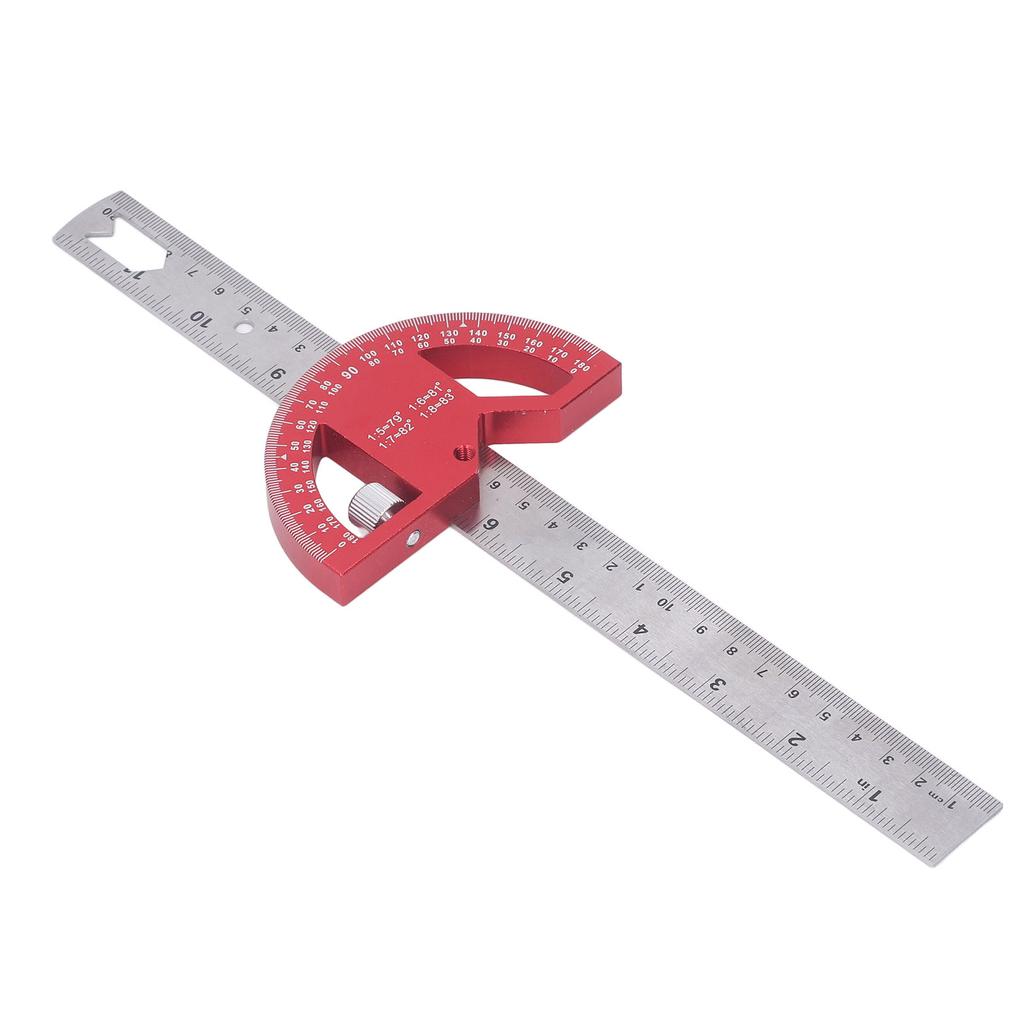 Деревообрабатывающая угловая линейка Высокоточный магнитный многофункциональный угломер для столярных работ