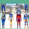 Игра Fallout 4 Синий комбинезон Костюм для ролевых игр Косплей Карнавальный набор Молочный шелк Полиэстер S M L Xl Xxl Xxxl 110 120 130 140 150