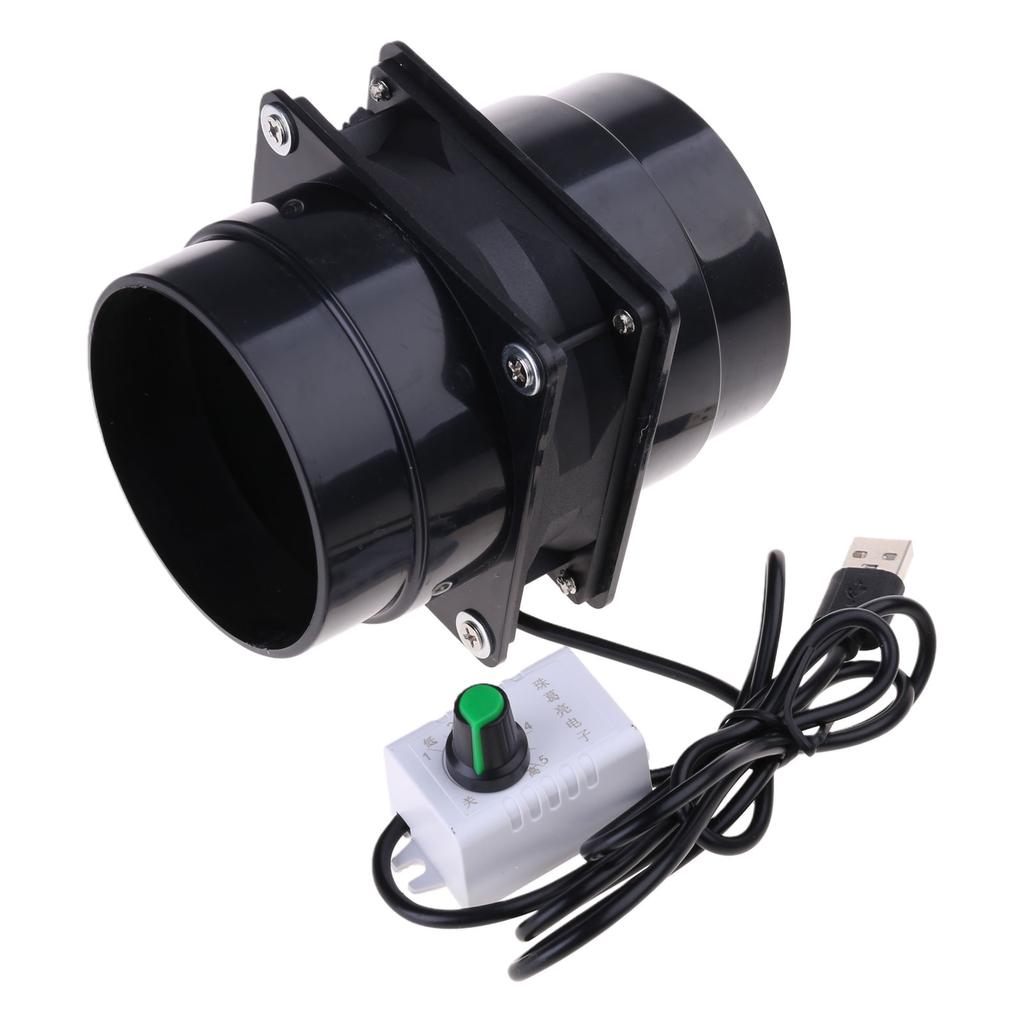 USB Регулируемая скорость Поглотитель дыма при пайке ESD Вытяжной вентилятор для удаления паров с трубой 1/3/6 м Вентиляционный вентилятор