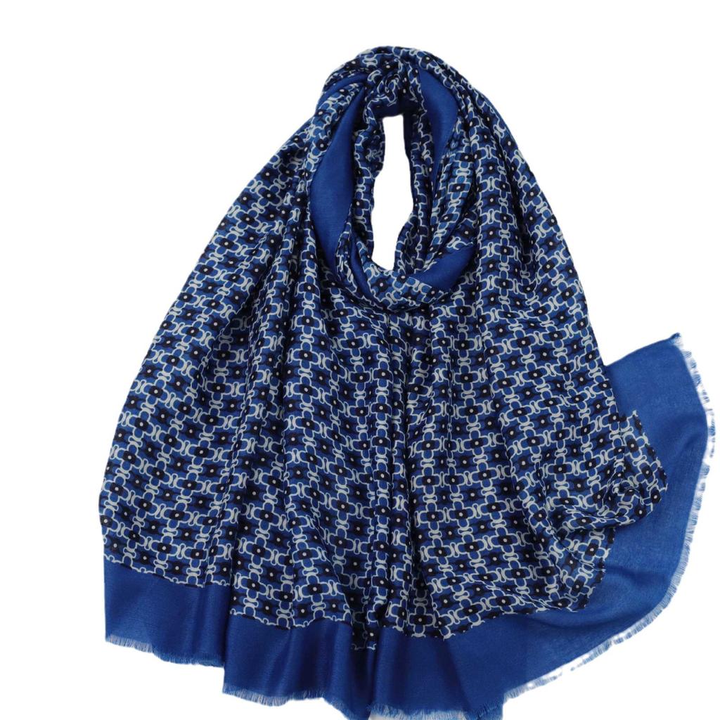 2024 Весна и Осень Зима Новый Хлопок И Конопля Длинный Тонкий Шарф Путешествия Универсальный Солнцезащитный Теплый Шаль Для Женщин