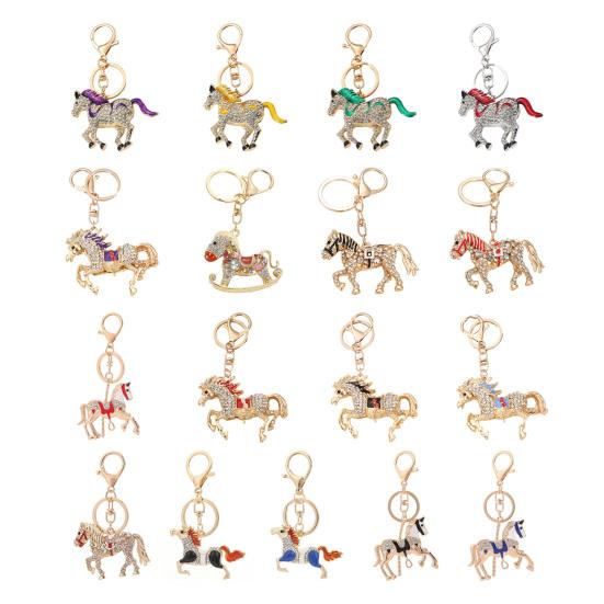 Брелок Год Лошади 2026 Подвеска Год Лошади Металлическая Резьба Хороший