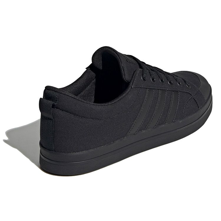 Adidas Neo Bravada Canvas Comfortable Low-Top Skate Shoes Unisex Sneakers Black FW2883