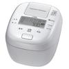 Tiger Thermos (TIGER) Rice Cooker 5.5 Cups Pressure IH Type Earthen Pot Heat Storage Coated Pot Pure White JPI-Y100WY
