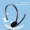 Гарнитура для колл-центра с микрофоном, наушники для обслуживания телефона, проводная телефонная гарнитура, выдвижная повязка на голову для центра дорожного компьютера