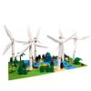 Building Blocks Moc Building Model Windmill Garden Scene Decoration Diy Building Blocks Toys