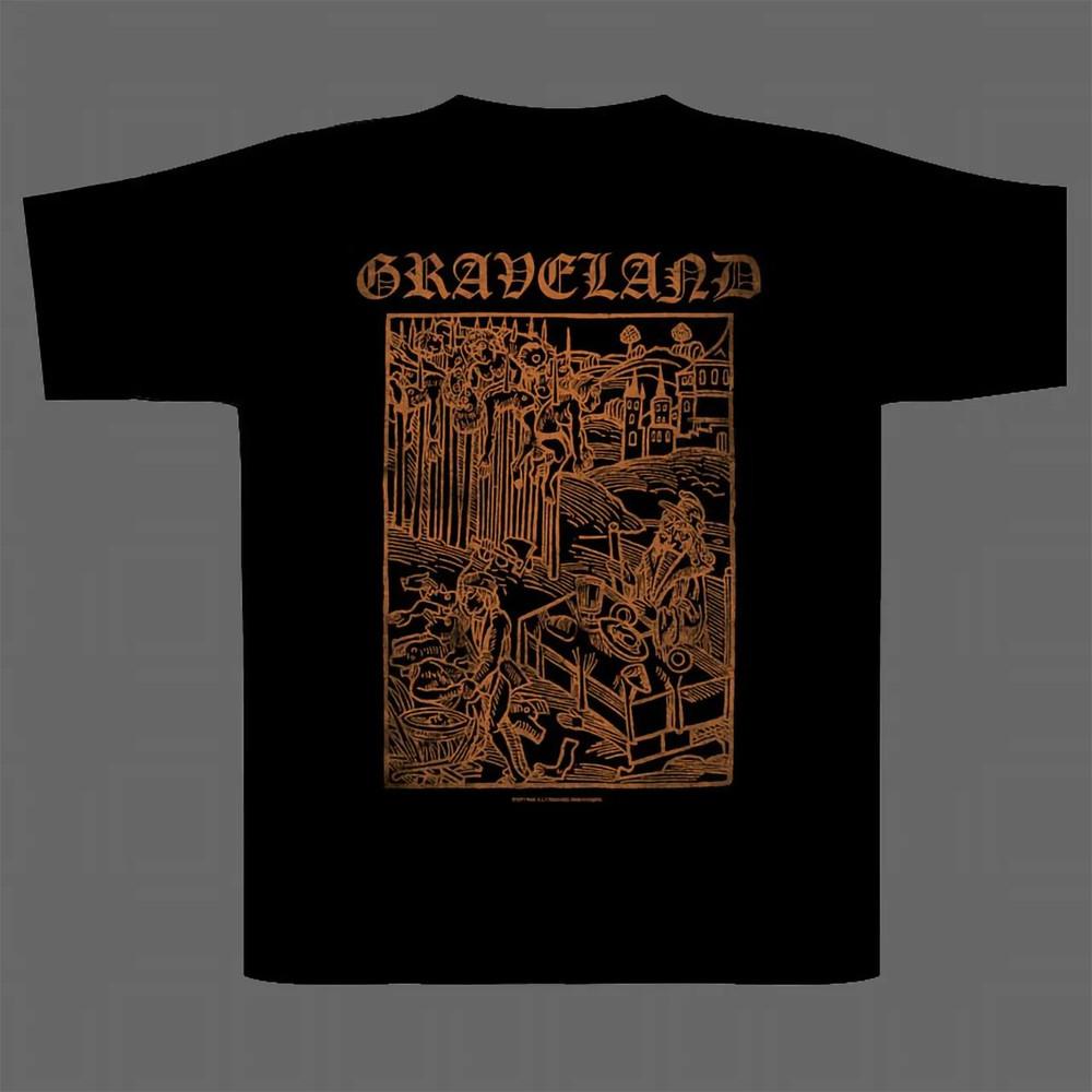Graveland - Волки Палача (Футболка) Подарочная футболка BL136 Унисекс