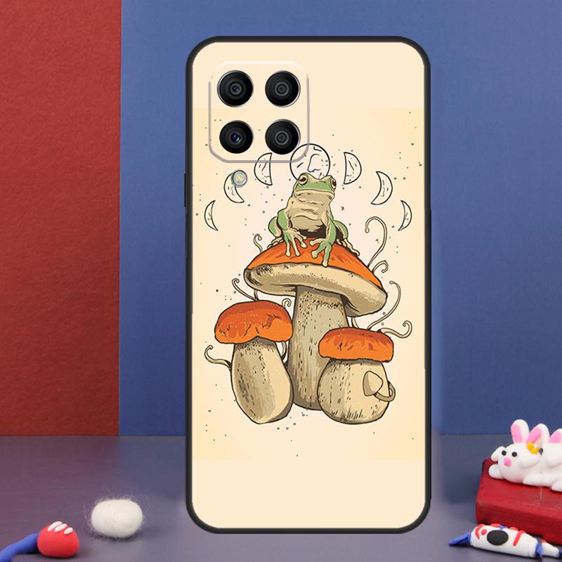 Коттеджкор Лягушка Эстетика Чехол Для Samsung Galaxy M16 M06 M36 M56 M15 M11 M31 M21 M53 M13 M32 M52 M35 M55 M14 M34 M54