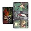 The Dark Wood Deck Cards, Divination Cards Tabletop Games Toy, Prophecy Divination Deck Family Party Board Game Beginners Cards Fortune Telling Game
