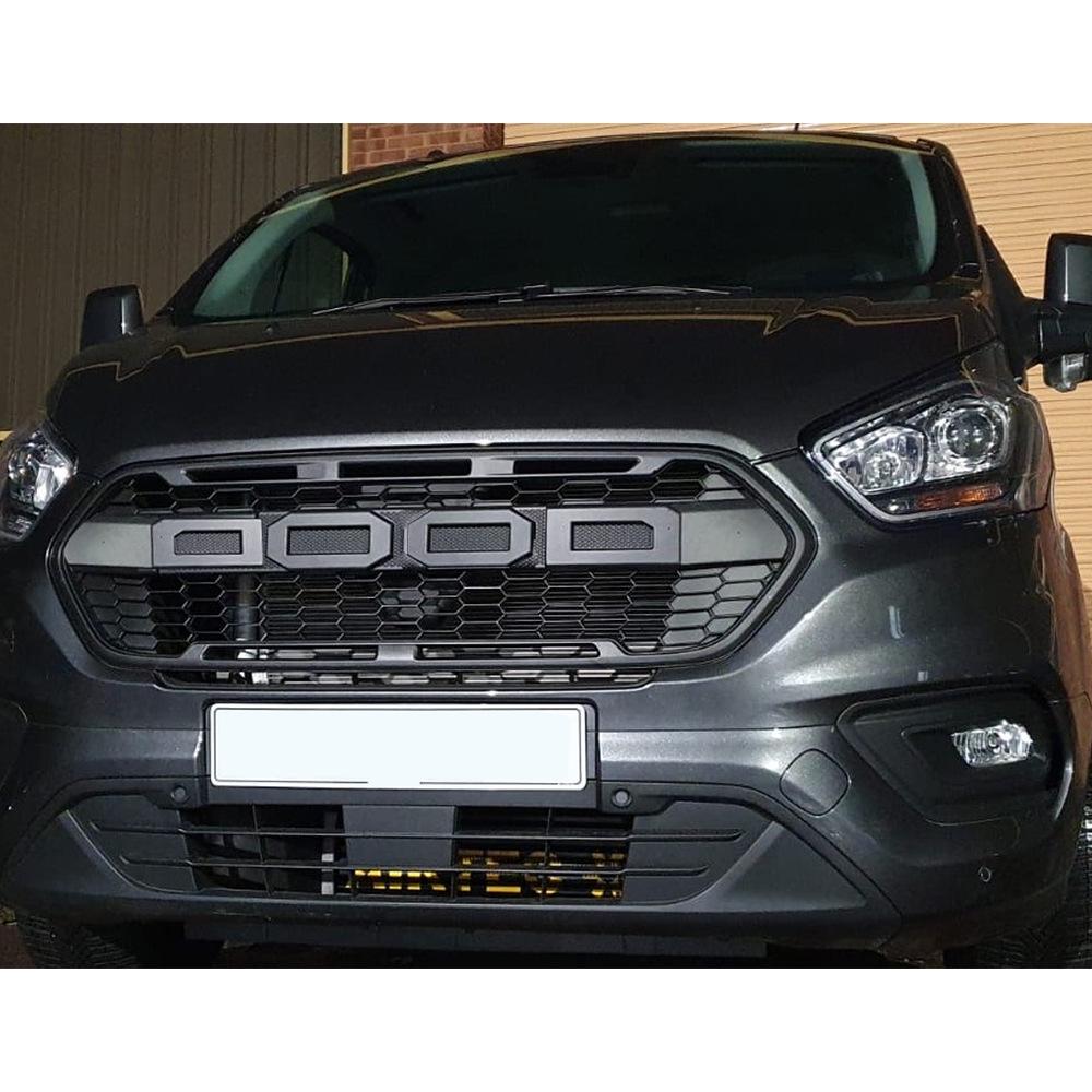 Front Grille Bumper with LED Lights for 2014-2021 European Ford Transit Models