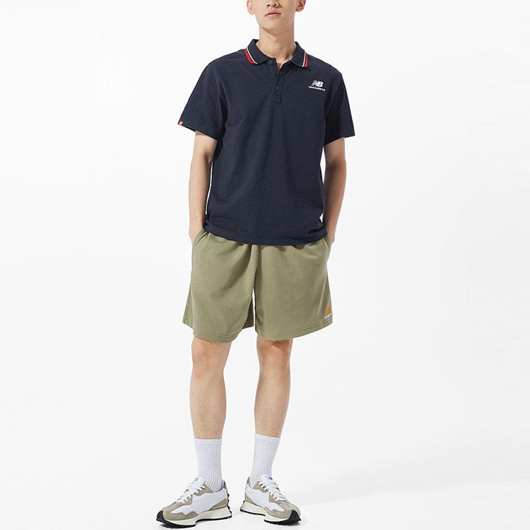 New Balance Коллекция Sports Life Рубашка-поло Мужская Черная AMT01983-BK